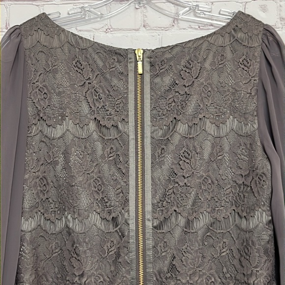 Eliza J Lace Overlay Mini Dress - Picture 8 of 14